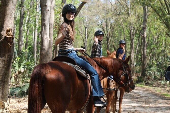 1 Hour Guided Horseback Trail Ride Rock Springs Run State Reserve - What you’ll remember after the ride