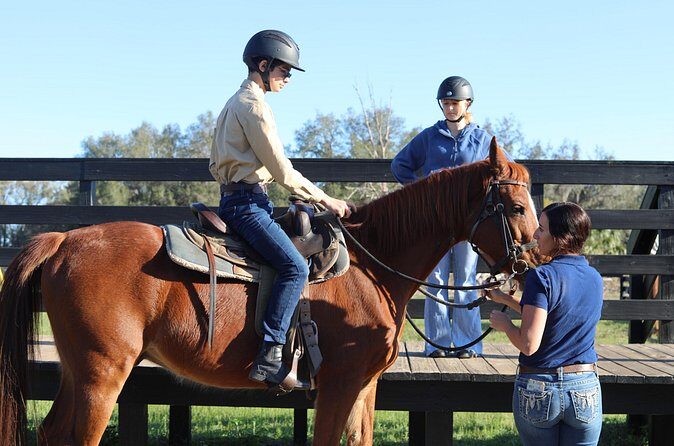 1 Hour Guided Horseback Trail Ride Rock Springs Run State Reserve - Price and value: $79 plus the $5 state park fee