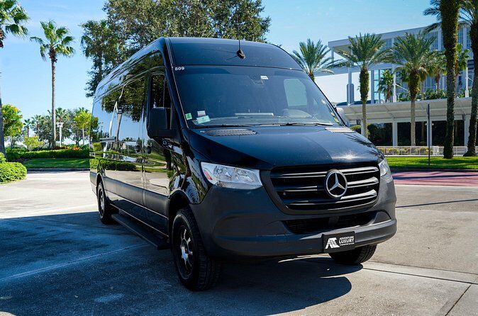 14 Pax Van Port Transfer TO or FROM Orlando International Airport - How the 14-Passenger Van Transfer Works at Orlando International Airport