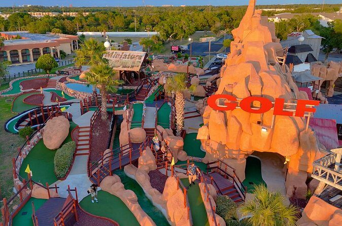 Bonanza Golf & Gifts Entry Ticket in Orlando - The not-so-great parts: stairs, restrooms, and who might struggle