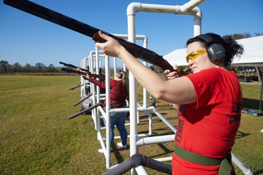 Clermont: Clay Shooting Experience - Clay targets fly fast. Your brain learns faster than you think
