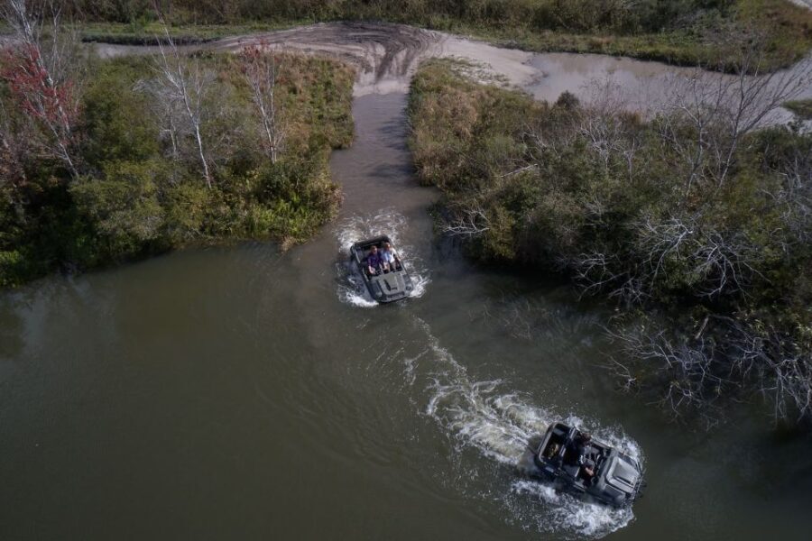 Clermont: Revolution Off Road Mucky Duck ATV Experience - When You Enter Water: The Key Thing Is You Won’t Get Wet