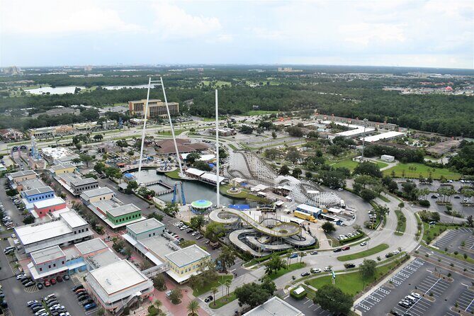 Day 16 miles Private Helicopter Tour over Fun Spot - When the sky cooperates: Celebration and Disney glimpses