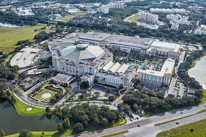 Day Flight 48 Miles Helicopter Tour over Theme Parks & Downtown - The flight route: Kissimmee, theme parks, and downtown Orlando landmarks