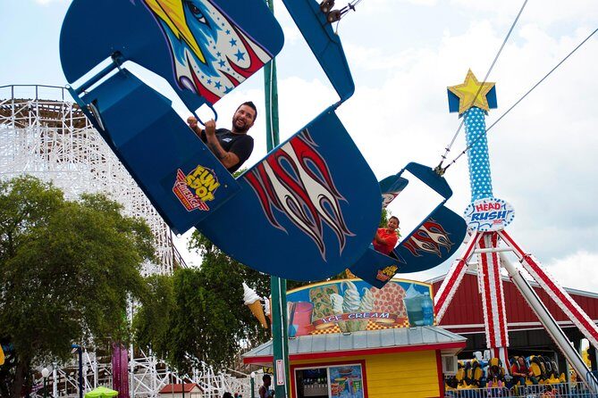 Fun Spot America Theme Parks- Kissimmee - Morning game plan: go-karts first, then the wooden coaster