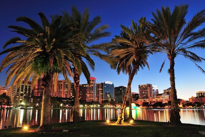 Ghost Hunt in Orlando: Quest Experience - Where you start and end: Chinese Pagoda to Lake Eola marker