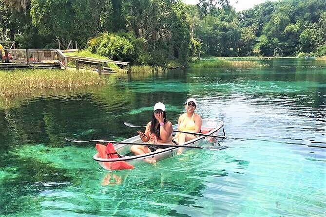 Glass Bottom Kayak Eco Tour through Rainbow Springs - Price and parking value: is $75 a fair deal?