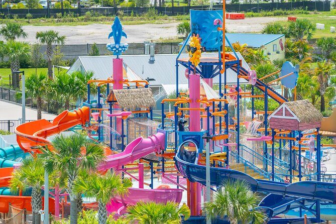 Island H2O Water Park Admission Ticket - Rides and included equipment: mats, rafts, tubes, and what to expect
