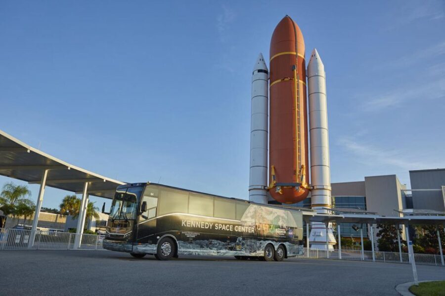 Kennedy Space Center Day Trip with Chat with an Astronaut - Welcome to Atlantis Orientation: Getting Your Bearings Fast
