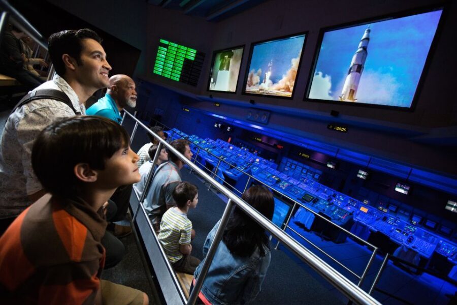 Kennedy Space Center: Full-Day Tour with Airboat Safari Ride - The narrated NASA bus tour: Saturn V scale and launch-control wow moments