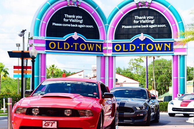 Old Town Entertainment District Attraction Tickets and Meal - Stop 1: Old Town Entertainment District for events, Ferris Wheel views, and food