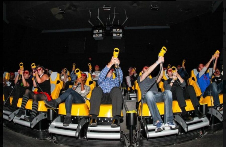 Orlando: 7-D Dark Ride Entry Ticket - What the ride actually feels like: seven dimensions in action