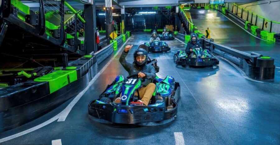 Orlando: Andretti Indoor Karting Attraction Ticket - Safety briefing and colored flags: the part that makes racing smoother