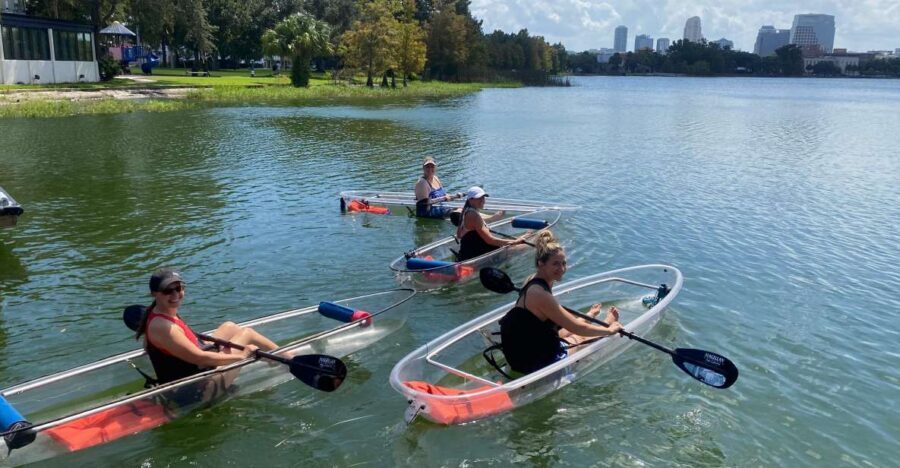 Orlando: Clear Kayak and Paddleboard 2-Hour Rental - Choosing your vessel: clear single vs 2-person kayak/paddleboard