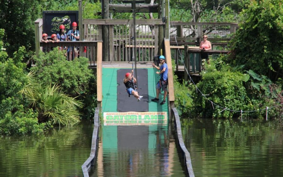 Orlando: Gatorland Zipline Adventure w/ Full-Day Park Access - Safety Tutorial First, Then Clip-In