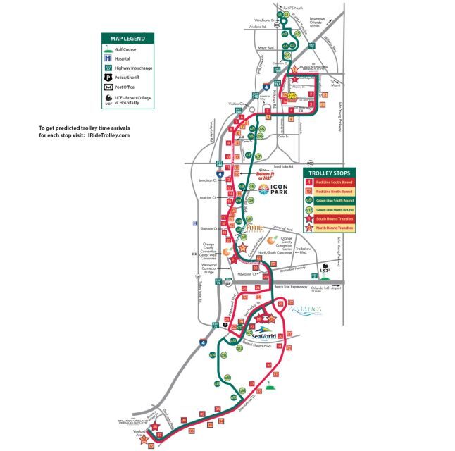 Orlando: I-Ride Trolley Hop-on Hop-off Pass - Key things to know before you ride