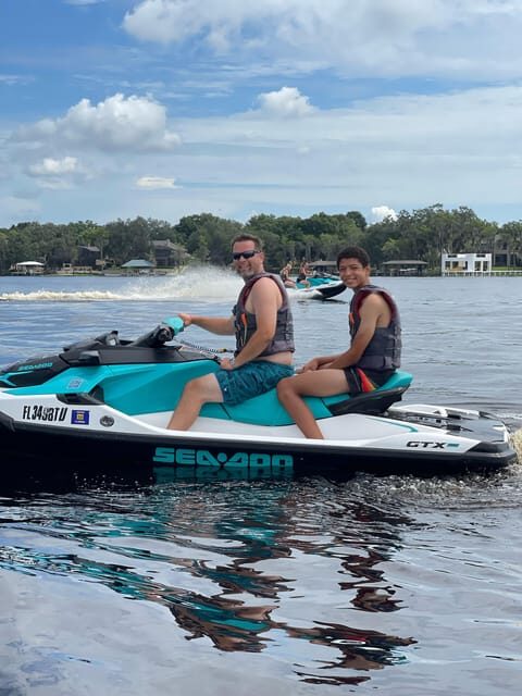 Orlando: Jet Ski Experiences - What to bring (and what not to risk): swimwear, sunscreen, and dry boxes