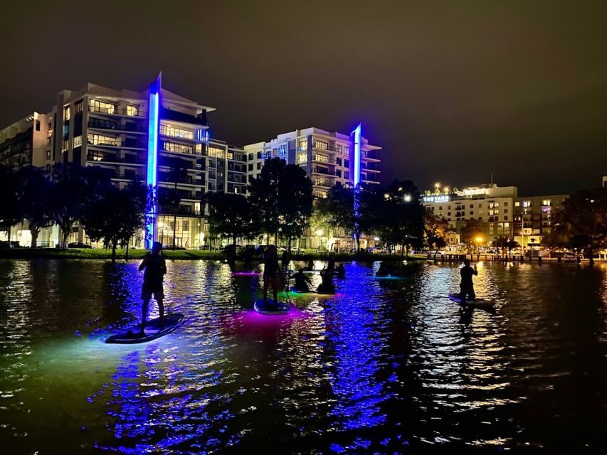 Orlando: LED Night Glow Clear Kayak or Paddleboard Tour - Two hours on calm, spring-fed, alligator-free water