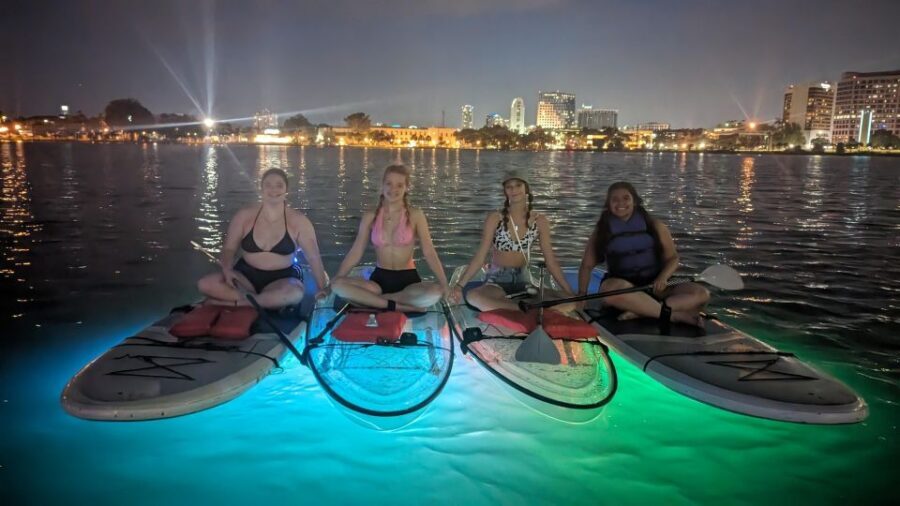 Orlando: LED Night Glow Clear Kayak or Paddleboard Tour - Clear kayak vs paddleboard: choosing your ride