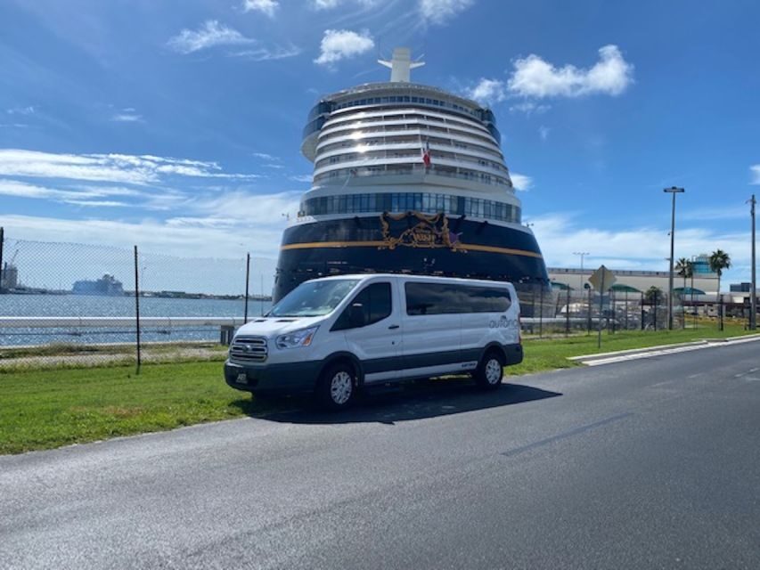 Orlando MCO Airport: Transportation to Port Canaveral Cocoa - Door-to-Door Drops: Cocoa, Cocoa Beach, Cape Canaveral, or Port Canaveral