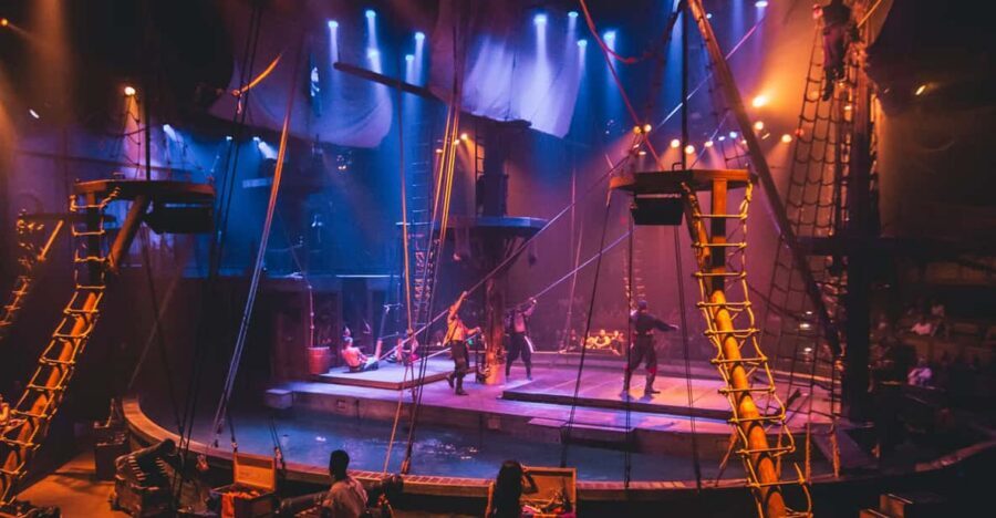 Orlando: Pirates Adventure Dinner Show with Drinks - The Interactive Show Plot: Captain Sebastian vs Benjamin Blue and Princess Anita