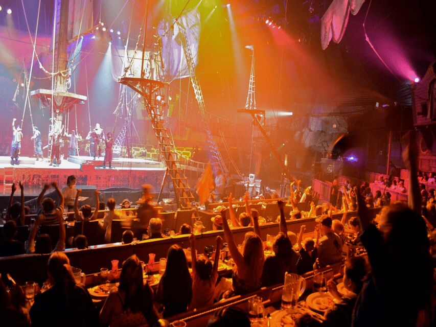 Orlando: Pirates Adventure Dinner Show with Drinks - After the Stunts: Buccaneer Bash Dance Party and Meet the Characters