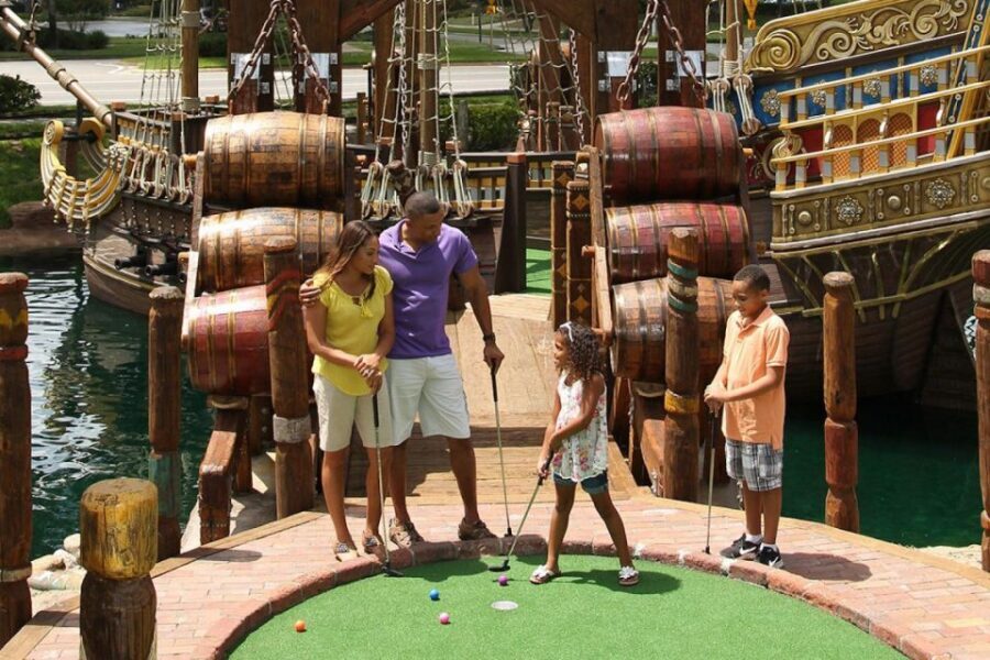 Orlando: Pirate's Cove Adventure Golf Entry Ticket - Where the Course Shines Most: Scenes You’ll Likely Remember