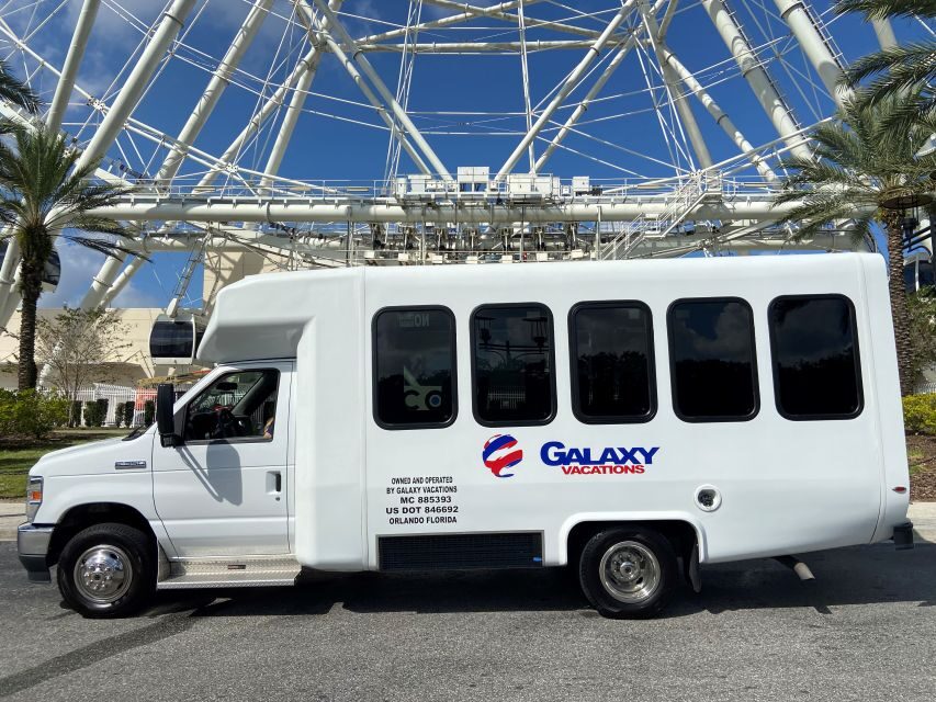 Orlando: Shuttle Service from MCO Airport to Disney Hotels - The 40-Minute Ride: Comfort, Cleanliness, and Baggage Help