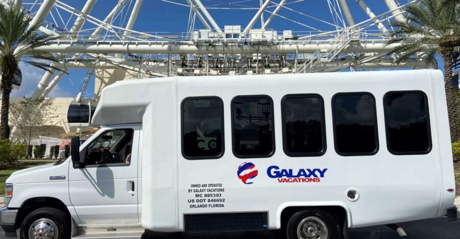 Orlando: Shuttle Service from MCO Airport to Disney Hotels - Finding Your Van: Terminal B, Spot B-15 (and what to look for)