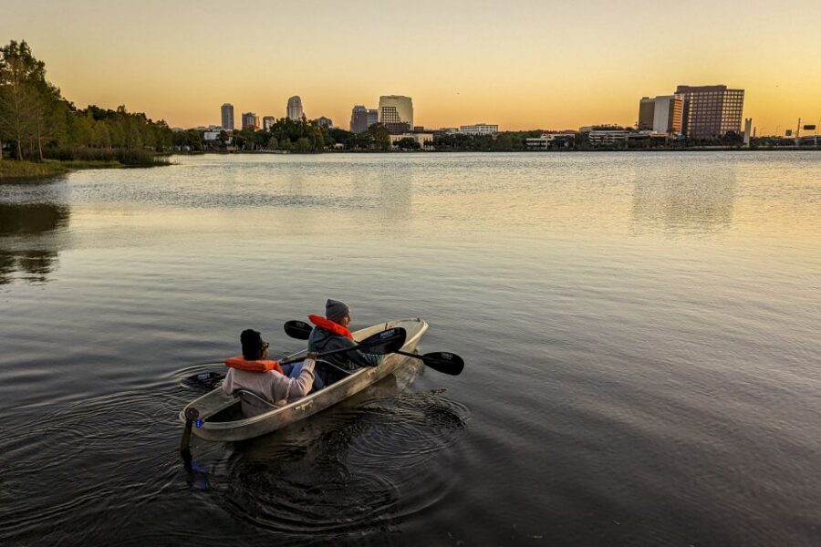 Orlando: Sunset Clear Kayak or Paddleboard in Paradise Tour - Meeting at 1600 N Orange Ave: Russell’s boat ramp and quick setup