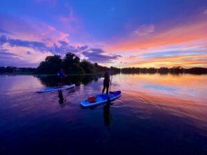 Orlando: Sunset Clear Kayak or Paddleboard in Paradise Tour - Clear single kayak, clear 2-person kayak, or paddleboard: which one fits your crew