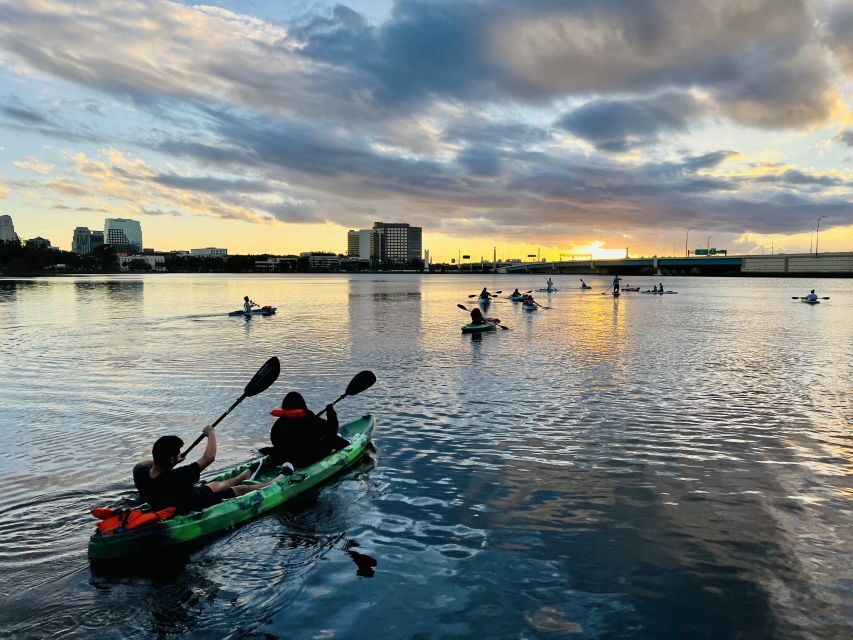 Orlando: Sunset Clear Kayak or Paddleboard in Paradise Tour - Ivanhoe Village right after: turning sunset into dinner plans
