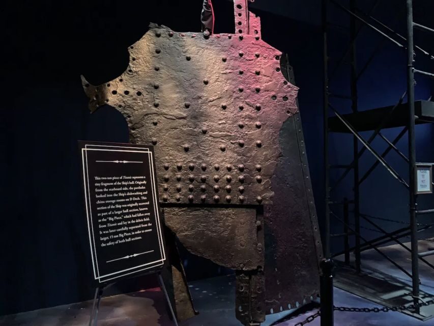 Orlando: Titanic Artifact Exhibition Ticket - Passenger and crew stories: why the pacing feels personal