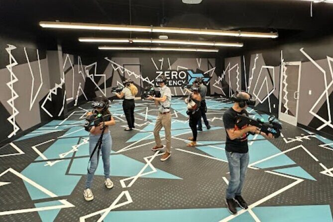 Orlando: Virtual Reality Experience in Max Action Arena - Axe throwing and other venue extras at Icon Park