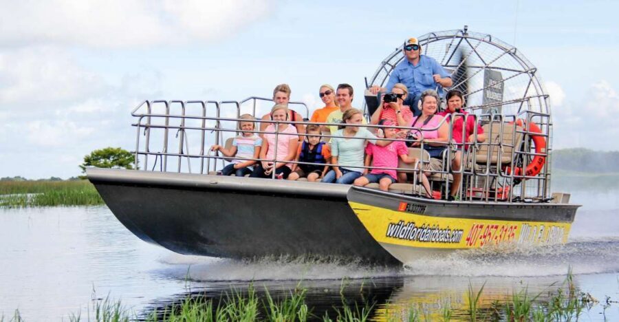 Orlando: Wild Florida Airboat Ride with Hotel Pickup & Lunch - Orlando Airboat Ride Into Central Florida Wetlands