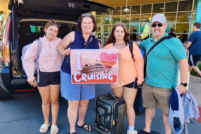 Port Canaveral Cruise Transfers to/from Orlando MCO Airport - Pickup coordination that helps you avoid the airport chaos