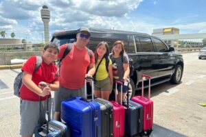 Private Chauffeur: MCO Airport to Orlando Resort Area Hotels - Where to meet your chauffeur: Terminal A, B, and C