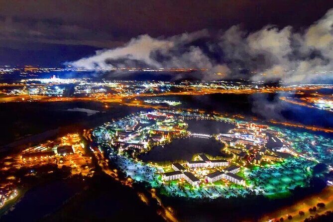 Private Helicopter 77 Miles Fireworks Tour over all Theme Parks - What Happens After You Arrive: Safety Brief, Then Off You Go