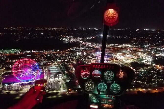 Private Helicopter 77 Miles Fireworks Tour over all Theme Parks - The Weight and Cabin Rules: Where “Private” Gets Strict