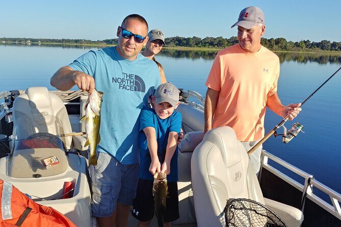 Private Pontoon Fishing Charter on Lake Tohopekaliga in FL - Boat Comfort and Wildlife Time: How to Enjoy the Lake Even When You’re Not Hooked