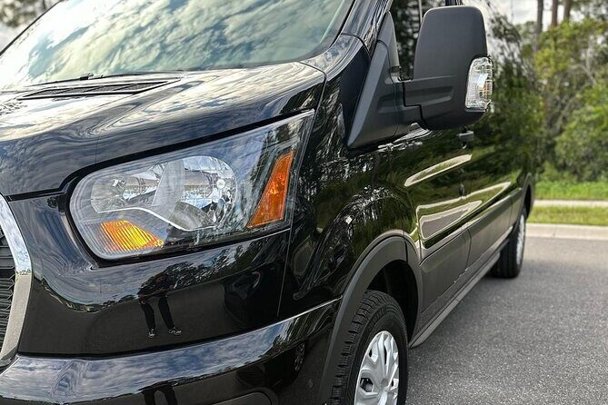 Private Transfer Orlando (MCO) Lake Buena Vista Hotels - Inside the Ford Transit: comfort and luggage space for groups