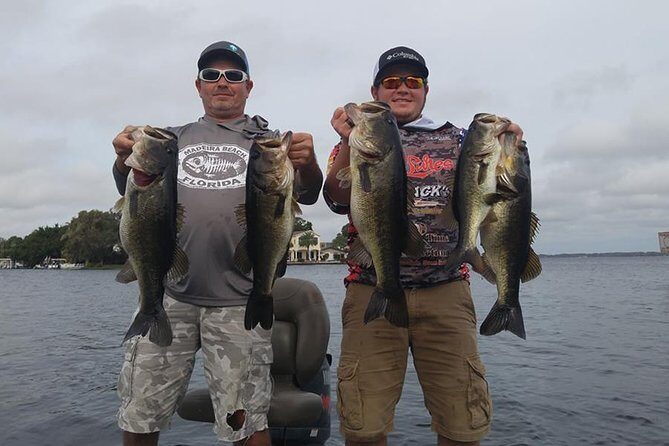 Private Winter Haven Chain Fishing Charter in Central Florida - Your private charter setup: what $475 buys you for up to 2 people