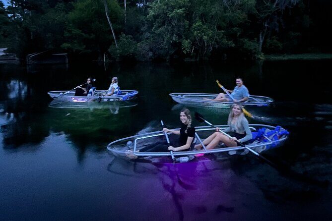Rainbow Springs: Clear Kayak Sunset & Glow Tour - The Paddle That Turns Into an Underwater Light Show