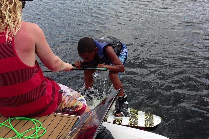 Waterski Wakeboard and Tubing Charter from Lake Buena Vista Area - The Nautique Boat Ride: Fast, Stable, and Easy to Enjoy