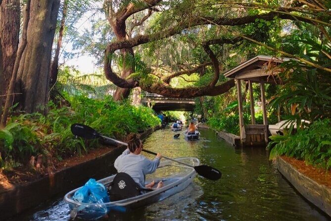 Winter Park Chain of Lakes Day Time Clear Kayak Paddle - The guide experience is the difference-maker