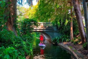 Winter Park Paddle Board Tour - Kraft Azalea Garden to the water: check-in and the small-group flow